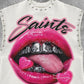 Graphic tee muscle shirt ￼