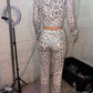 Cheetah print Gia set