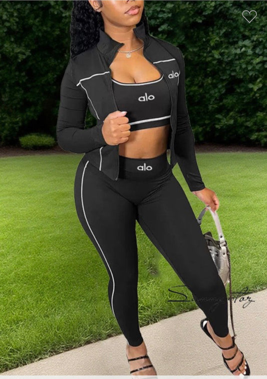 Alo dupe 3 piece set