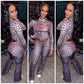 Cheetah print Gia set