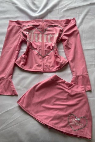Off shoulder juicy couture set ￼