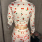 Cherry short two piece sets
