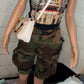 Graphic tee muscle shirt ￼