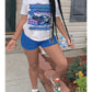 Casual two piece short set