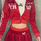 True religion mini skirt set