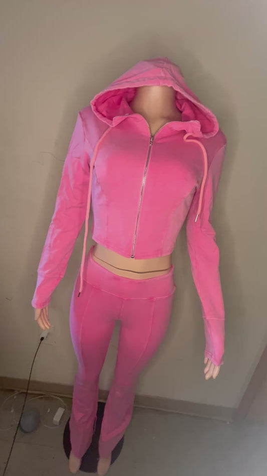 Mineral wash Tracksuit set